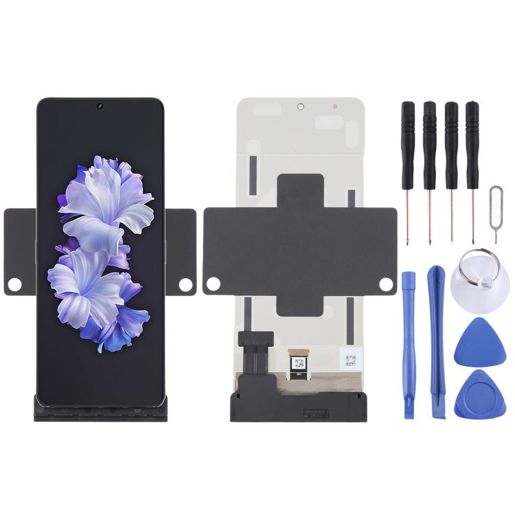 Per Tecno Phantom V Flip Schermo LCD pieghevole originale LTPO AMOLED con digitalizzatore assemblaggio completo, For Tecno Phantom V Flip(Original)