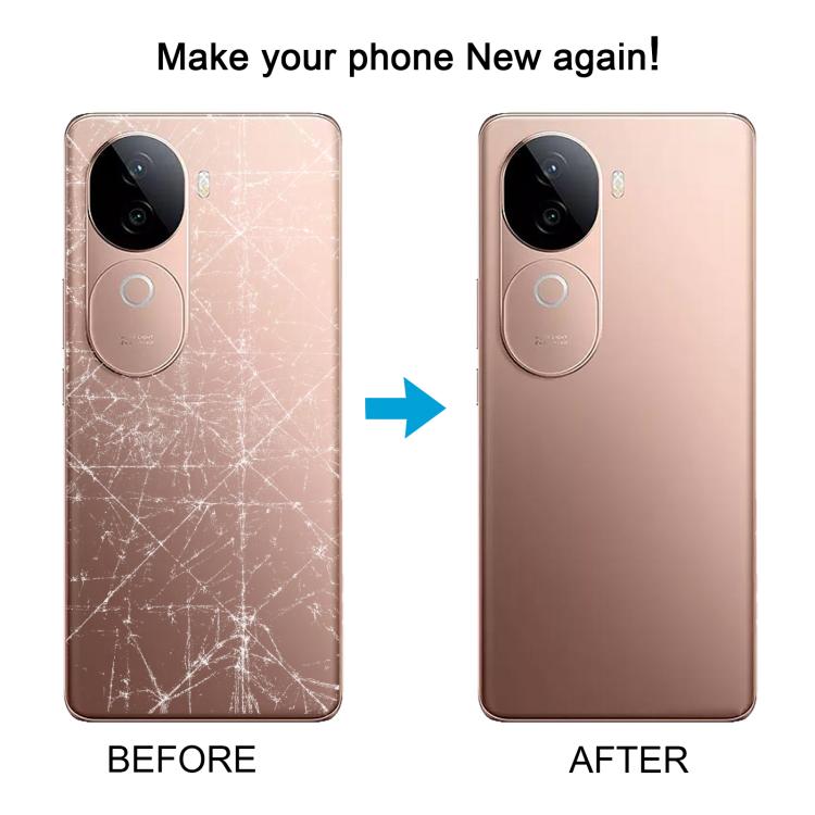 Per vivo V40e Cover posteriore batteria con copriobiettivo fotocamera, For vivo V40e