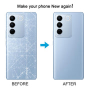 Per vivo V27 / V27 Pro Cover posteriore della batteria con copriobiettivo della fotocamera, For vivo V27 / V27 Pro