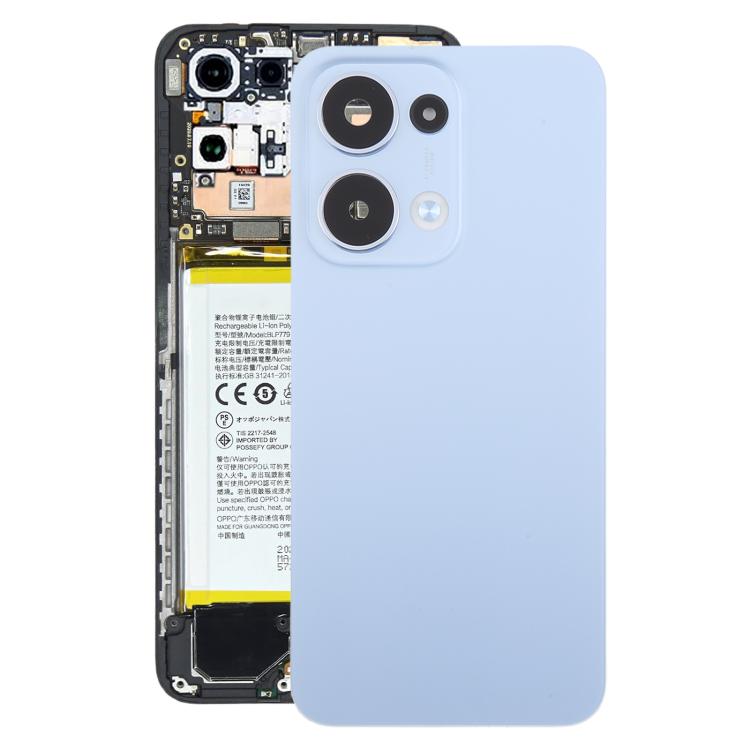 Per OPPO Reno13 Cover posteriore batteria originale con copriobiettivo fotocamera, For OPPO Reno13(Original)