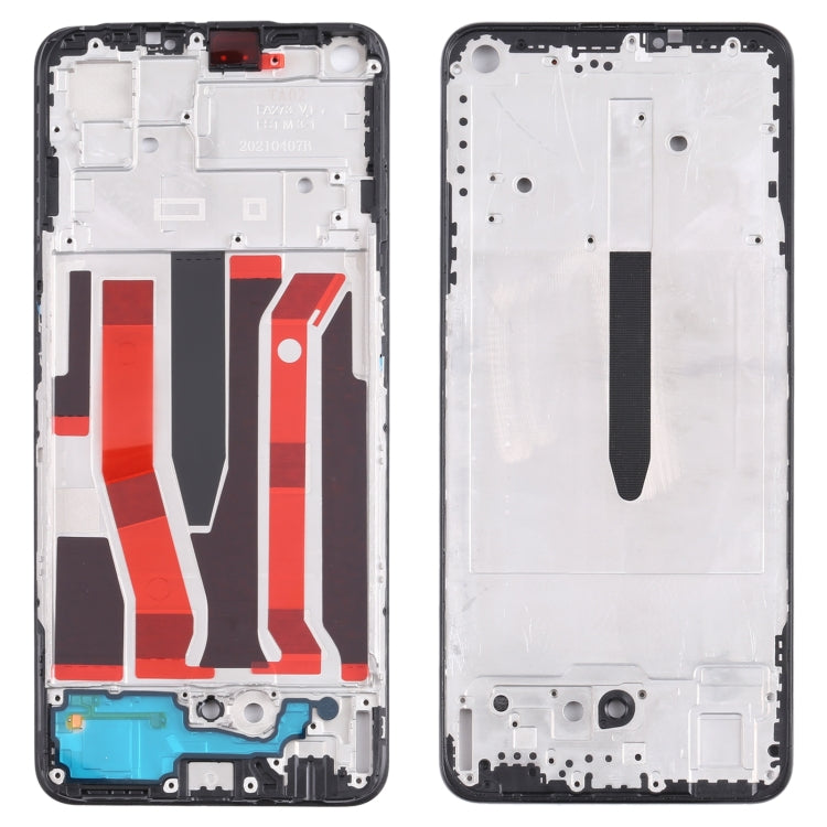 For OPPO Reno5 Z Front Housing LCD Frame Bezel Plate, For OPPO Reno5 Z