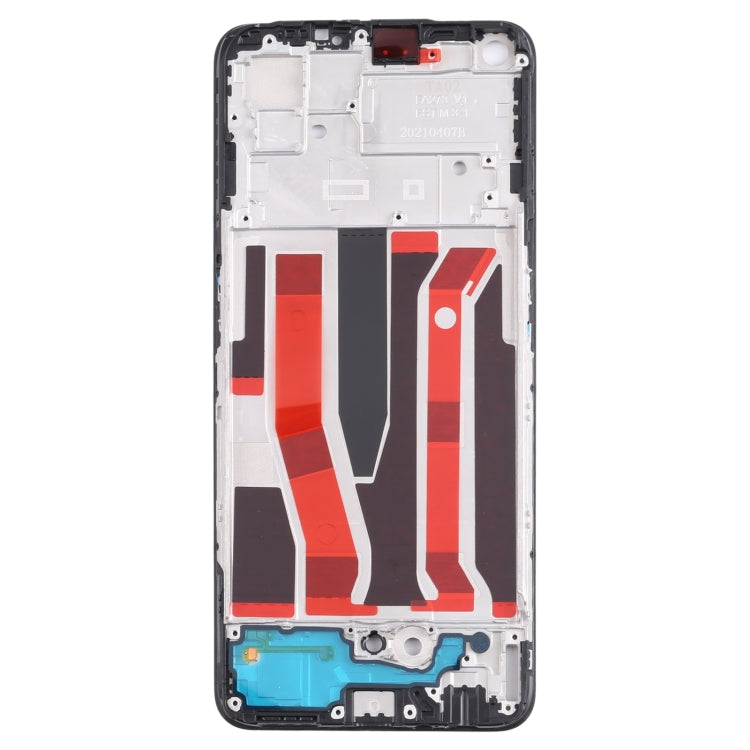 For OPPO Reno5 Z Front Housing LCD Frame Bezel Plate, For OPPO Reno5 Z