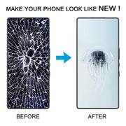 Per ZTE Nubia Z70 Ultra NX733J NX736J AMOLED LCD Screen Digitizer Assembly completo, For ZTE Nubia Z70 Ultra