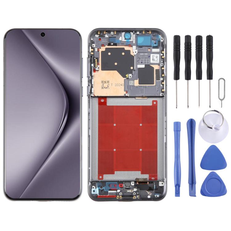 Per Huawei Pura 70 Pro Schermo LCD originale Digitizer assemblaggio completo con telaio, For Huawei Pura 70 Pro(Original)