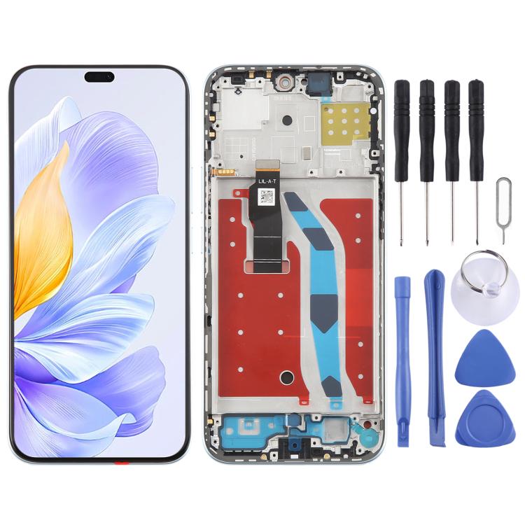 Per Honor X60i Schermo LCD originale Digitizer assemblaggio completo con telaio, For Honor X60i  (Original), For Honor X60i (Original)