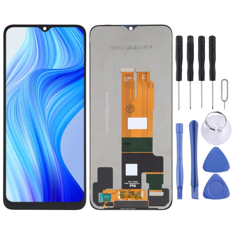 Schermo LCD originale e assemblaggio completo del digitalizzatore per Realme V30, For Realme V30