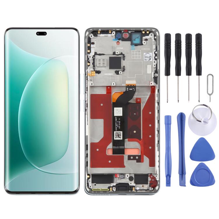 Per Honor 300 Pro Schermo LCD originale Digitizer assemblaggio completo con telaio, For Honor 300 Pro (Original)