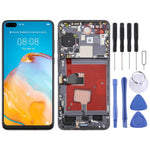 Schermo TFT LCD digitalizzatore completo con cornice per Huawei P40, non supporta il riconoscimento delle impronte digitali., For Huawei P40 (TFT)