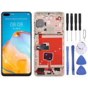 Schermo TFT LCD digitalizzatore completo con cornice per Huawei P40, non supporta il riconoscimento delle impronte digitali., For Huawei P40 (TFT)