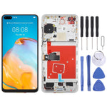 Schermo TFT LCD digitalizzatore completo con cornice per Huawei P40, non supporta il riconoscimento delle impronte digitali., For Huawei P40 (TFT)