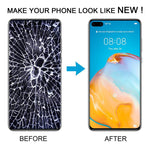 Schermo TFT LCD digitalizzatore completo con cornice per Huawei P40, non supporta il riconoscimento delle impronte digitali., For Huawei P40 (TFT)
