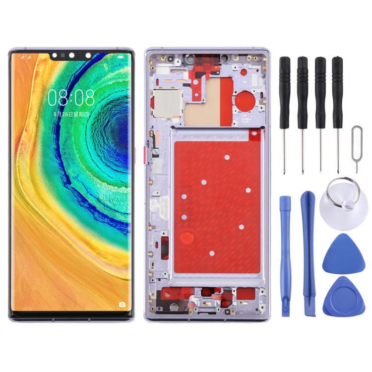 Schermo TFT LCD digitalizzatore completo con cornice per Huawei Mate 30 Pro, non supporta il riconoscimento delle impronte digitali., For Huawei Mate 30 Pro(TFT)