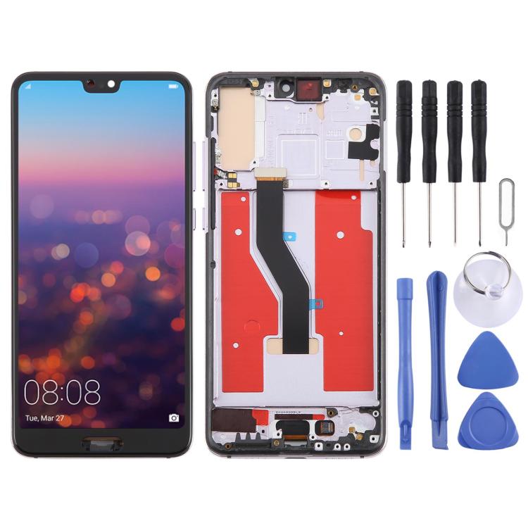 Per Huawei P20 Pro TFT LCD Screen Digitizer Assembly completo con telaio, non supporta l'identificazione delle impronte digitali, For Huawei P20 Pro(TFT)