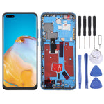 Schermo TFT LCD digitalizzatore completo con cornice per Huawei P40 Pro, non supporta il riconoscimento delle impronte digitali., For Huawei P40 Pro(TFT)