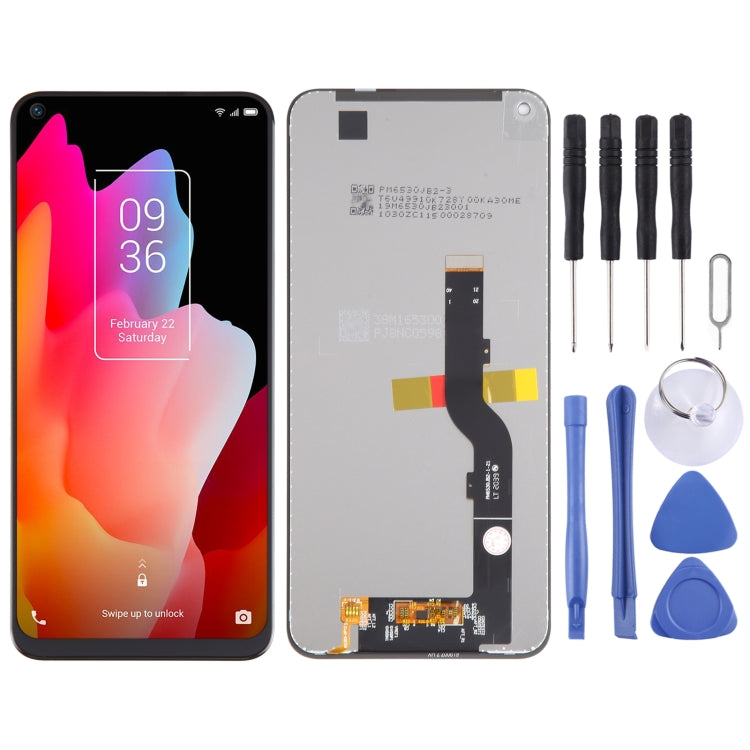 LCD Screen and Digitizer Full Assembly for TCL 10L / TCL 10 Lite / TCL Plex / T780H / T770H, For TCL 10L / 10 Lite / Plex (TFT)