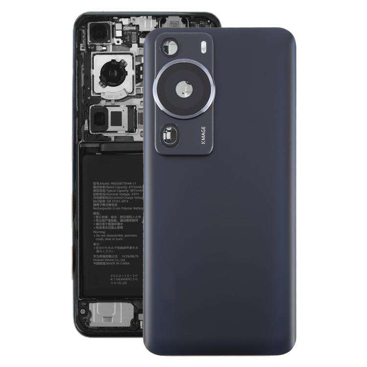 Cover posteriore con copertura per obiettivo della fotocamera per Huawei P60 Pro., For Huawei P60 Pro(with Camera Lens Frame), For Huawei P60 Pro(with Camera Lens)