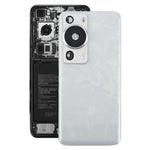 Cover posteriore con copertura per obiettivo della fotocamera per Huawei P60 Pro., For Huawei P60 Pro(with Camera Lens Frame), For Huawei P60 Pro(with Camera Lens)