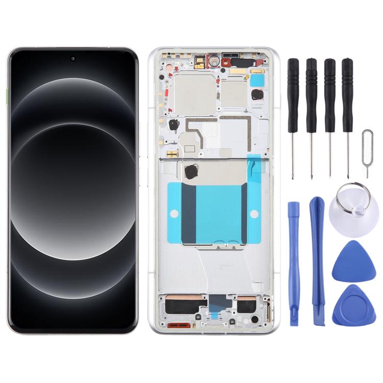 Schermo LCD digitalizzatore completo con cornice per Xiaomi 14 Ultra AMOLED originale., For Xiaomi 14 Ultra(Original)