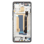 Schermo LCD AMOLED originale con digitalizzatore e cornice per Xiaomi Poco X7 Pro, completo di cornice., For Xiaomi Poco X7 Pro(Original)