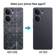 Cover posteriore della batteria con copriobiettivo della fotocamera per vivo iQOO Neo9 Pro., For vivo iQOO Neo9 Pro