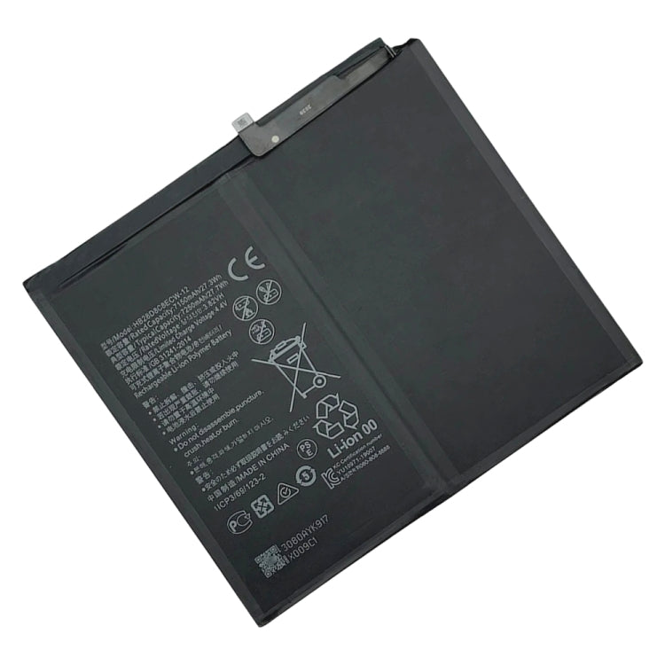 7250 mAh Replacement Battery for Huawei MatePad V7 Pro BZT3 KJR BAH3 W59 AN10 DBY-AL00 BRT MRX AL09 W09 W19 AN09 MRR-W29 HB28D8C8ECW HB27D8C8ECW-12, For Huawei MatePad V7 Pro