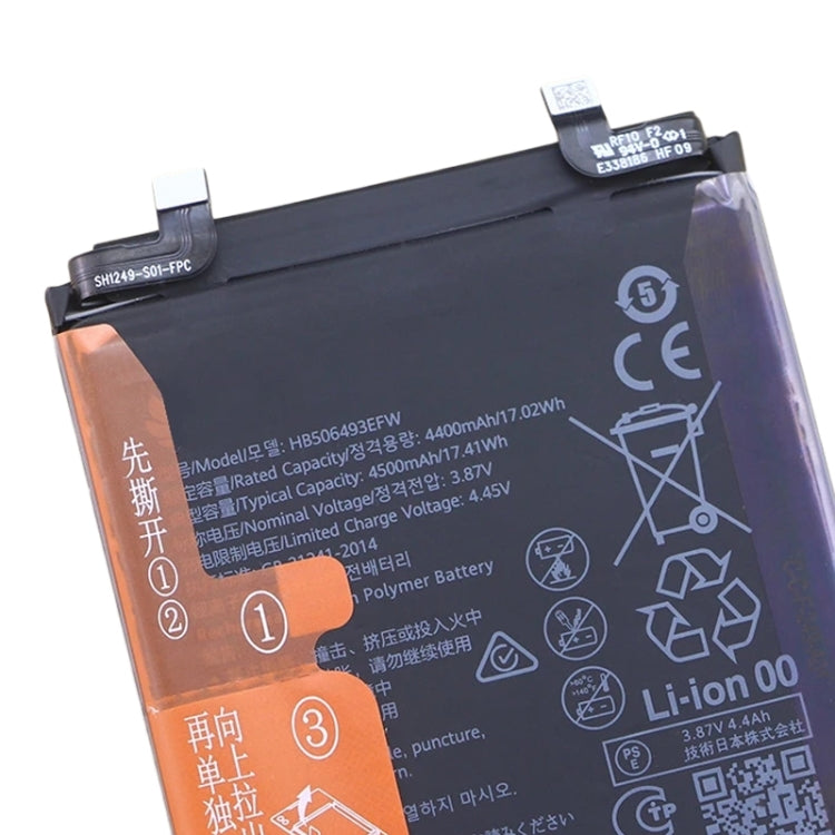 4500 mAh Replacement Battery for Huawei Nova 11 Pro / Nova 11 Ultra GOA-AL80 HB506493EFW, For Huawei Nova 11 Pro / Nova 11 Ultra