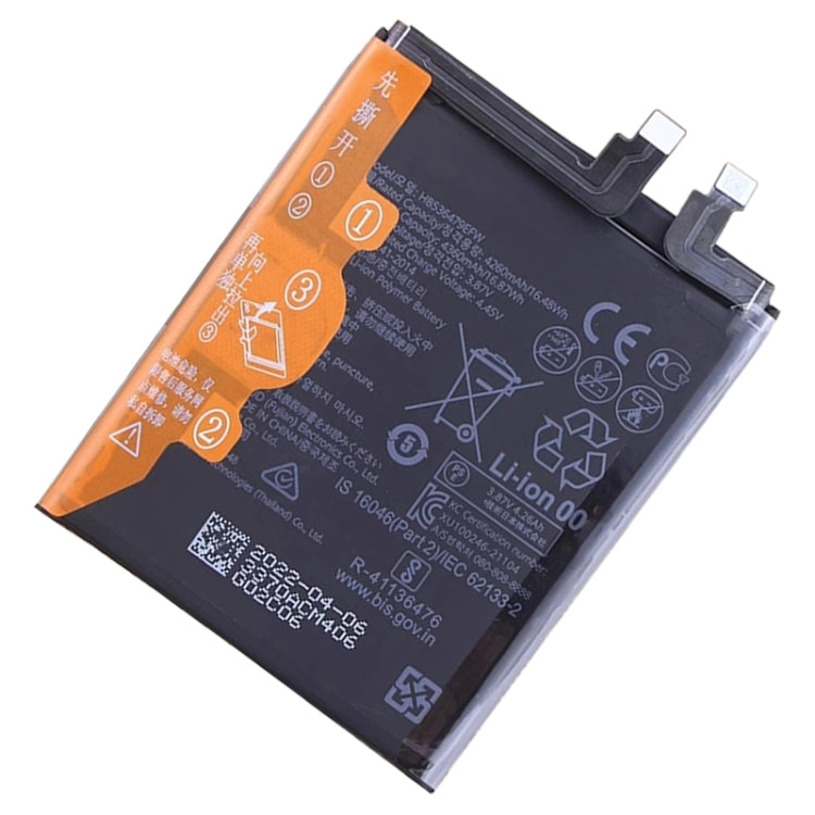 Replacement Battery for Huawei P50 Pro JAD-AL00 JAD-AL60 4360mAh HB536479EFW, For Huawei P50 Pro