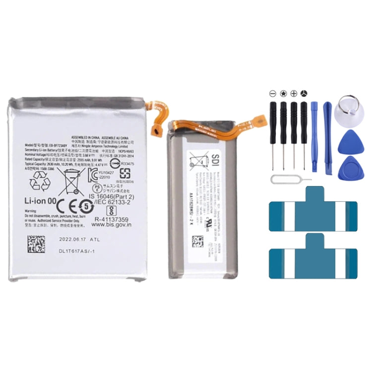 Sostituzione batteria per Samsung Galaxy Z Flip 4 5G F723 F724 EB-BF723ABY EB-BF724ABY, For Samsung Galaxy Z Flip4 5G