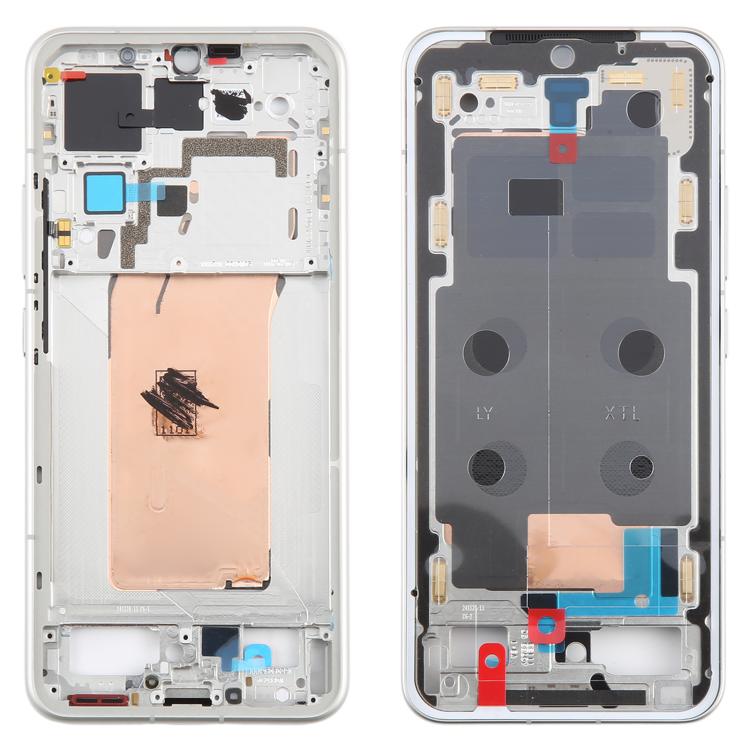 Cornice centrale originale per Xiaomi 15, For Xiaomi 15(Original), For Xiaomi 15(Original,Frosted silver)