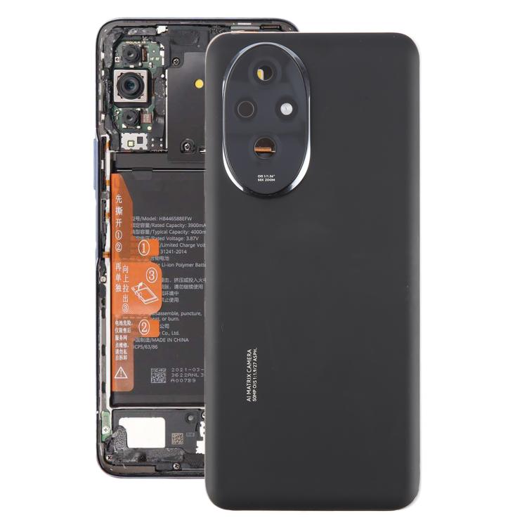 Cover posteriore originale per batteria con copriobiettivo della fotocamera per Honor 200., For Honor 200(with Camera Lens Frame)