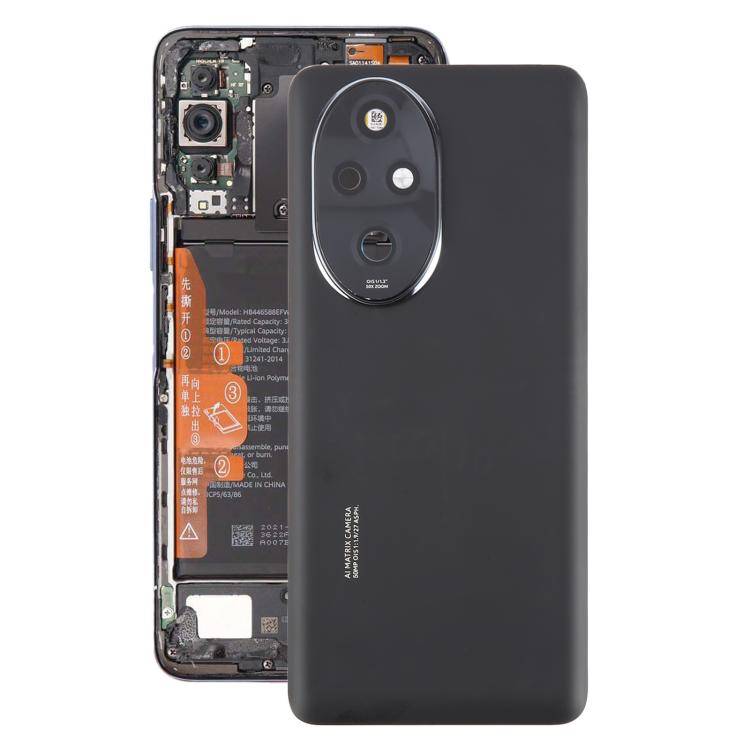 Cover posteriore originale per batteria con copriobiettivo della fotocamera per Honor 200 Pro., For Honor 200 Pro(with Camera Lens Frame), For Honor 200 Pro (with Camera Lens Frame)