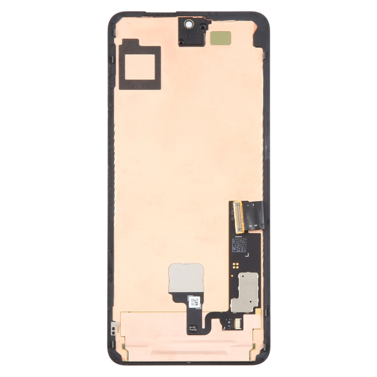 For Google Pixel 8 Pro GC3VE G1MNW Original AMOLED LCD Screen Digitizer Full Assembly with Frame/Fingerprint Sensor Flex Cable, For Google Pixel 8 Pro (Original with Fingerprint Cable)