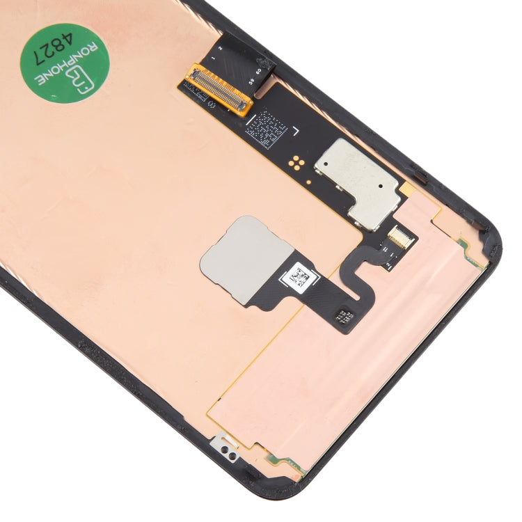 Per Google Pixel 8 Pro GC3VE G1MNW Originale AMOLED LCD Screen Digitizer Assemblea Completa con Telaio/Sensore di Impronte Digitali Cavo Della Flessione, For Google Pixel 8 Pro (Original with Fingerprint Cable)