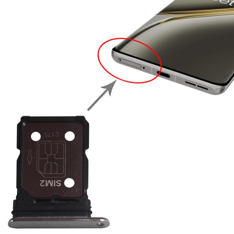 Vassoio per SIM + scheda SIM per OnePlus Ace 3 Pro PJX110 PGP110, For OnePlus Ace 3 Pro