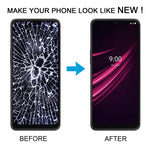 Per T-Mobile REVVL V+ 5G Digitalizzatore schermo LCD assemblaggio completo con cornice, For T-Mobile REVVL V+ 5G(with Frame)