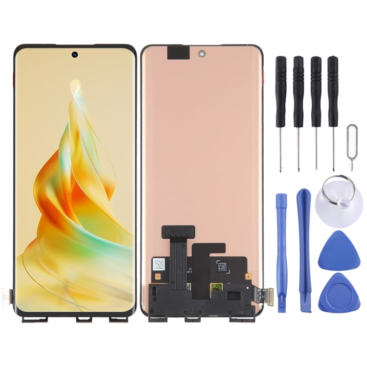 Per OPPO Reno8 T 5G CPH2505 AMOLED Schermo LCD originale con digitalizzatore assemblaggio completo, For OPPO Reno8 T 5G