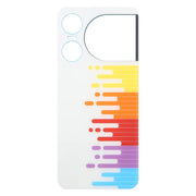 Cover posteriore in vetro con adesivo per batteria ZTE nubia Music 2., For ZTE nubia Music 2