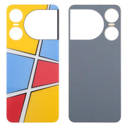 Cover posteriore in vetro con adesivo per batteria ZTE nubia Music 2., For ZTE nubia Music 2