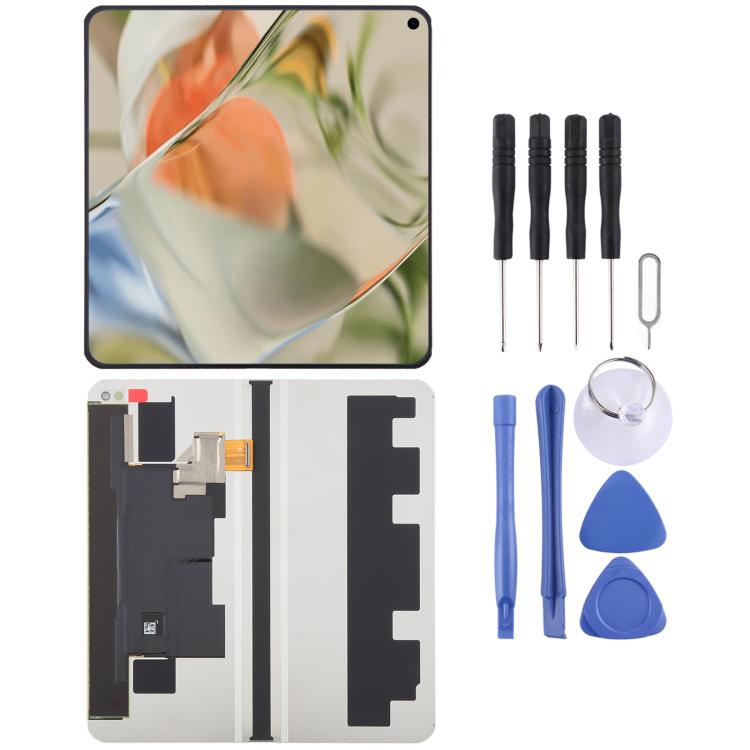 Per Google Pixel 9 Pro Fold GGH2X GC15S Schermo LCD principale AMOLED con digitalizzatore, assemblaggio completo, For Google Pixel 9 Pro Fold (Main LCD)