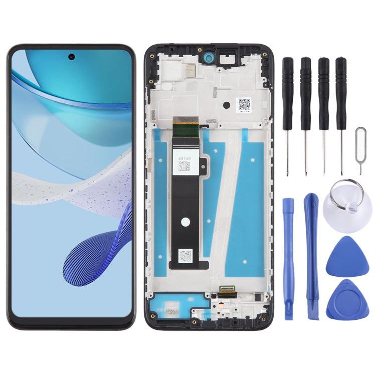 Per Motorola Moto G 2023 digitalizzatore schermo LCD originale assemblaggio completo con cornice, For Motorola Moto G 2023