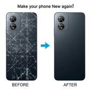 For Boost Celero 5G SC SN339D Glass Battery Back Cover, For Boost Celero 5G SC(Gray)