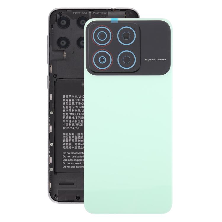 Cover posteriore con copriobiettivo per fotocamera per ZTE Blade A35 Z2453, For ZTE Blade A35
