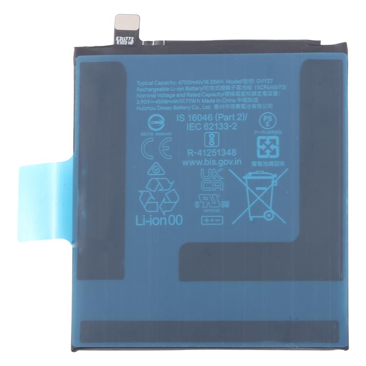 Batteria originale agli ioni di litio da 4700 mAh per Google Pixel 9., For Google Pixel 9(Original)