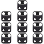 10pcs Rear Camera Lens for Xiaomi Redmi Note 9 / Redmi 10X 4G, For Xiaomi Redmi Note 9