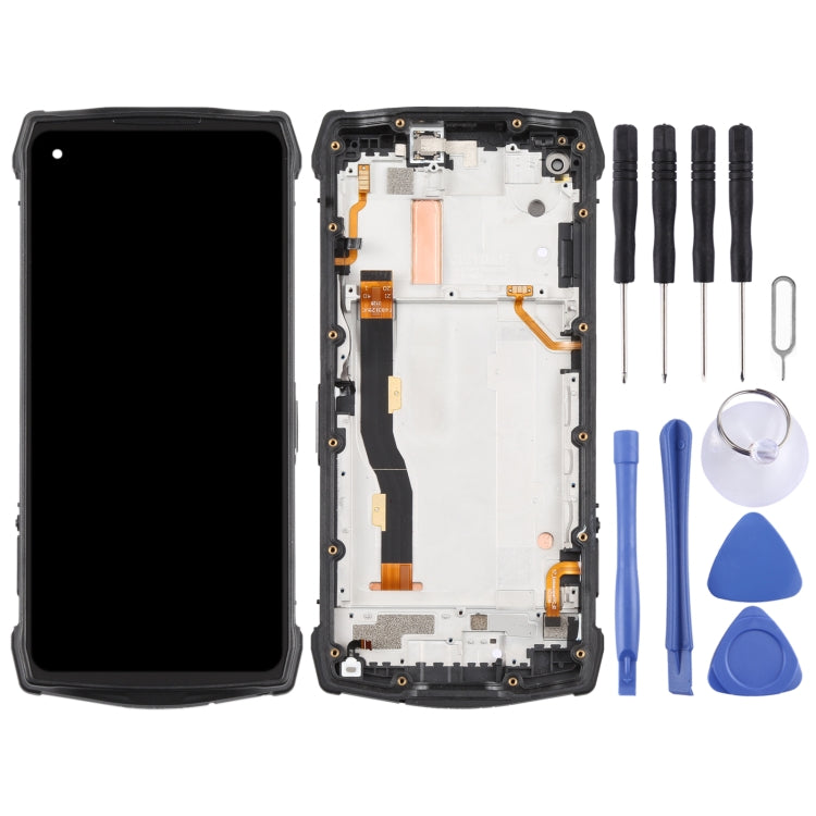 Schermo LCD e digitalizzatore assemblaggio completo con cornice per Ulefone Power Armor 13, For Ulefone Power Armor 13