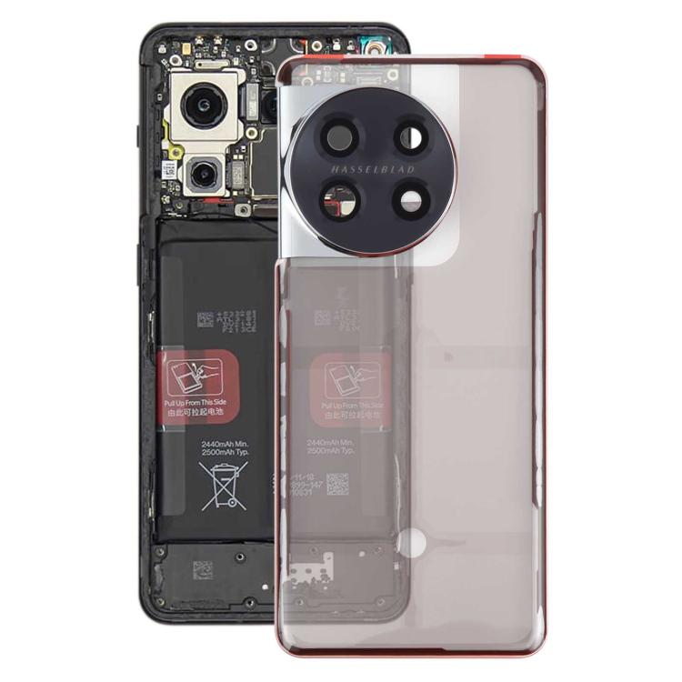Cover posteriore per OnePlus 11 con copertura per obiettivo della fotocamera, For OnePlus 11