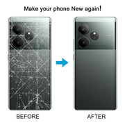 Cover posteriore originale globale per Realme GT 6 con copertura per obiettivo della fotocamera, For Realme GT 6 Global(Original with Camera Cover), For Realme GT 6(Original)