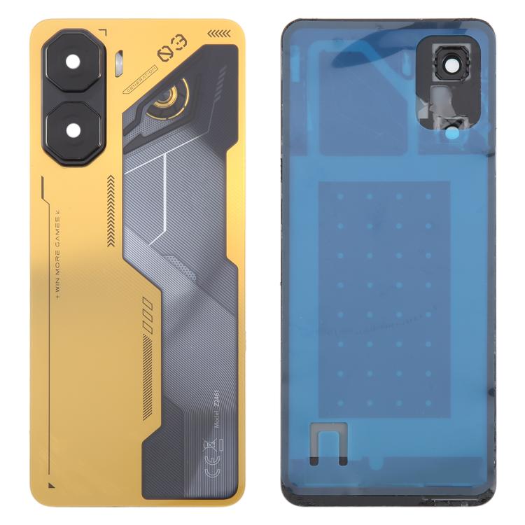 Cover posteriore in plastica con copertura per obiettivo della fotocamera per ZTE nubia Neo 3., For ZTE nubia Neo 3