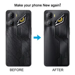 Cover posteriore in plastica con copertura per obiettivo della fotocamera per ZTE nubia Neo 3., For ZTE nubia Neo 3