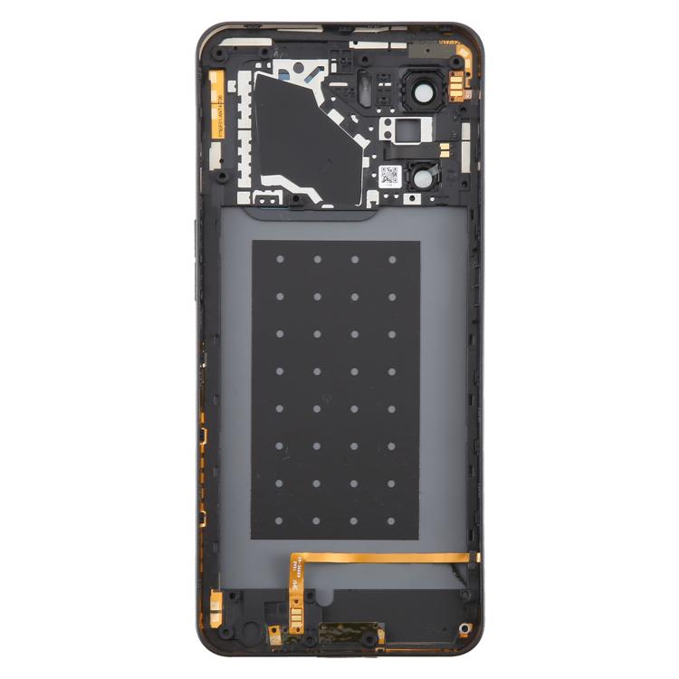 Cover posteriore in plastica per batteria con cornice centrale e copriobiettivo della fotocamera per ZTE Nubia Neo 3., For ZTE nubia Neo 3(with Middle Frame)